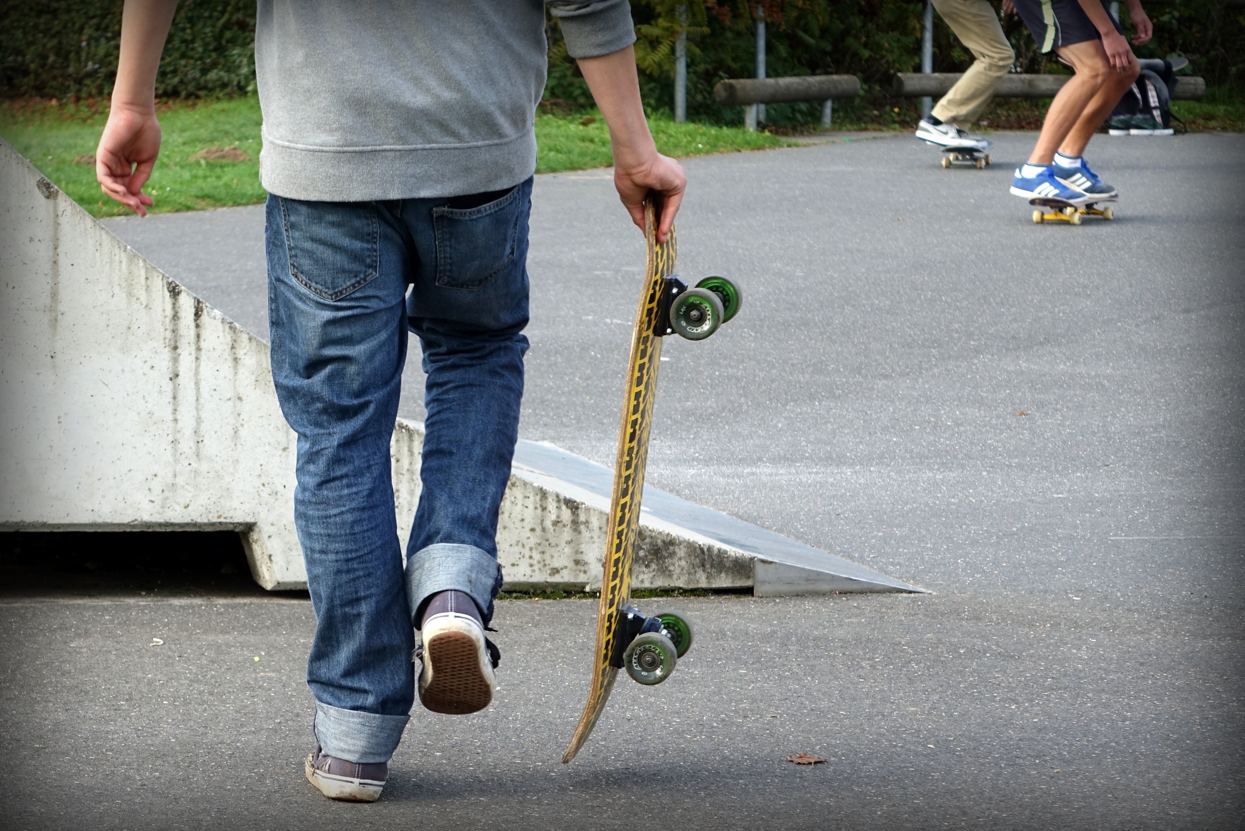 Skateboarding